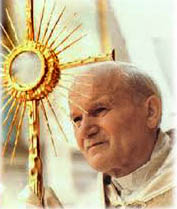 Pope With Monstrance